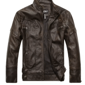 Herren Leder Jacke 8805 BROWN